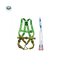 Dây an toàn toàn thân và dây treo giảm sóc 2 móc thép ADELA H4501+EW32